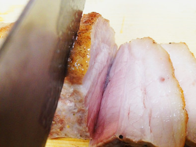 豚バラブロック肉のオーブン焼きの写真