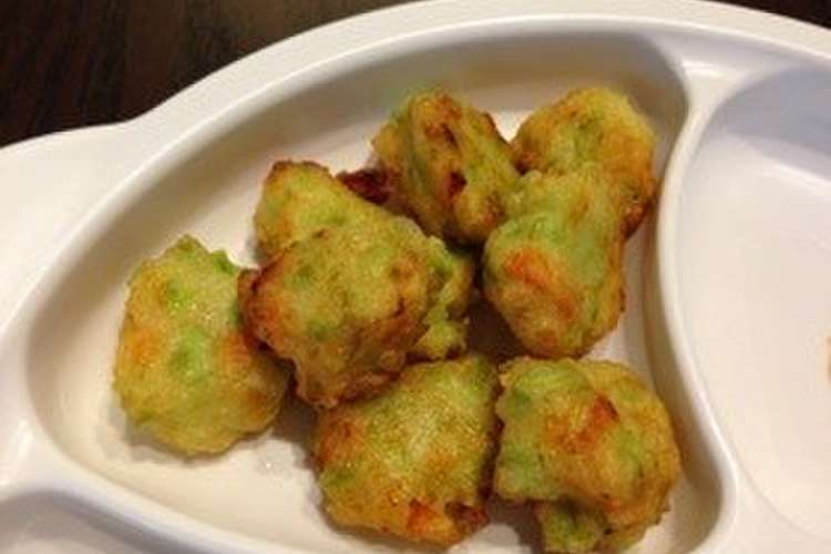 離乳食完了期 野菜入りお豆腐の揚げ焼き レシピ 作り方 By 新米かーちゃん クックパッド