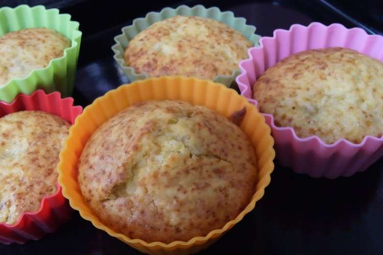 ふんわりバナナカップケーキ レシピ 作り方 By Hisakobito クックパッド 簡単おいしいみんなのレシピが353万品