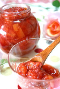 超微糖✿林檎＆苺のハニースパイス・ジャム
