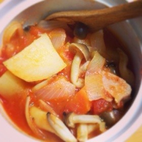 時短✨野菜を食べるトマトクリームスープの画像