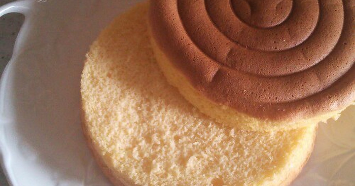 口溶け抜群 スポンジケーキ レシピ 作り方 By ふわふわくんくん クックパッド