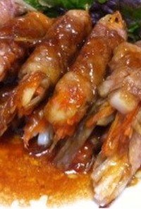 ご飯がすすむ！千切りごぼうの牛肉巻き