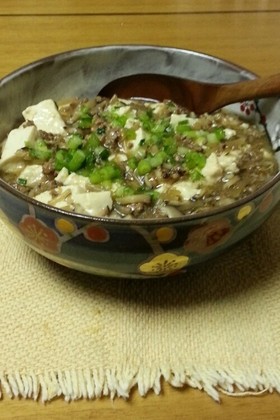 簡単!たっぷりもやしの麻婆豆腐