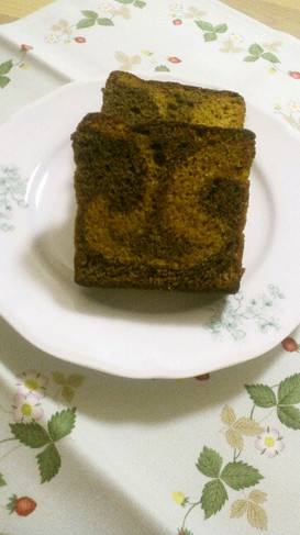コーヒーとキャラメルのパウンドケーキ