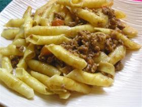 残りカレーでパスタ