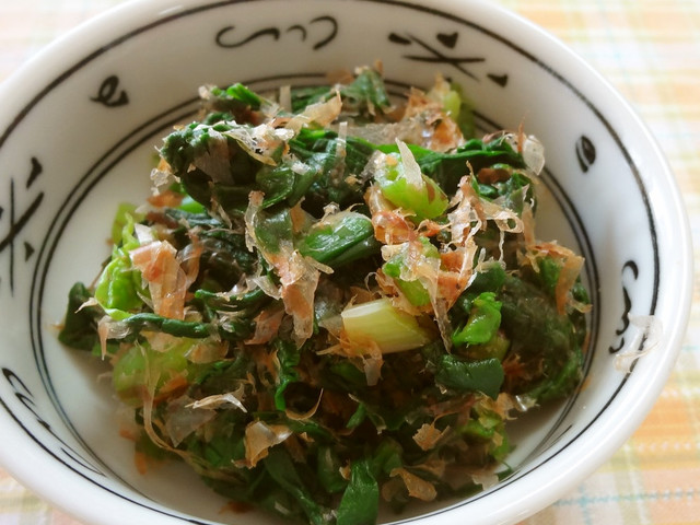 子どもが食べる ほうれん草のおかか和え レシピ 作り方 By なゆほ クックパッド 簡単おいしいみんなのレシピが352万品
