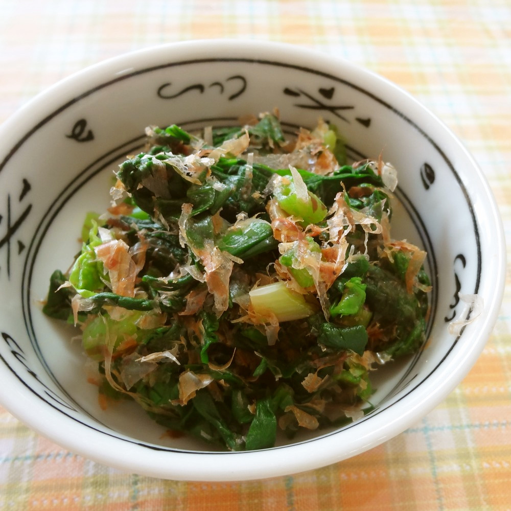 子どもが食べる ほうれん草のおかか和え レシピ 作り方 By なゆほ クックパッド 簡単おいしいみんなのレシピが354万品