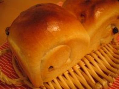 レーズン食パンの写真