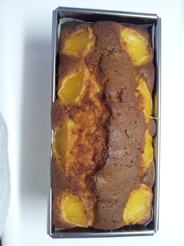 パイナップルのパウンドケーキの画像