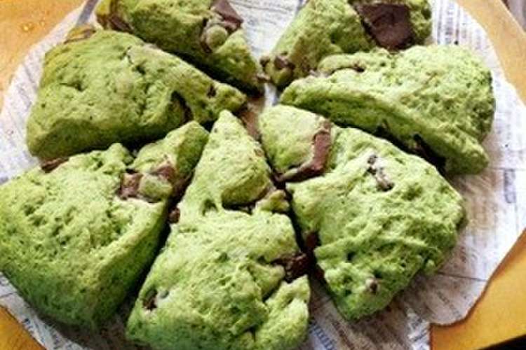 スタバ風抹茶チョコスコーン レシピ 作り方 By まりえぴん クックパッド 簡単おいしいみんなのレシピが355万品