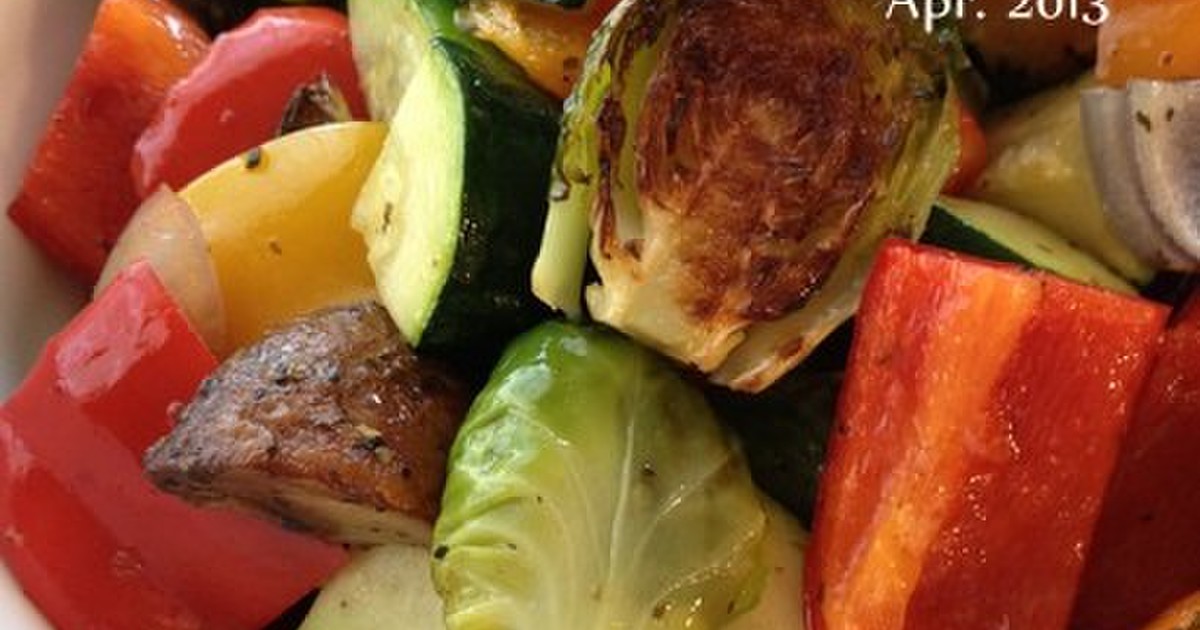 ロースト野菜盛り合わせのレシピ