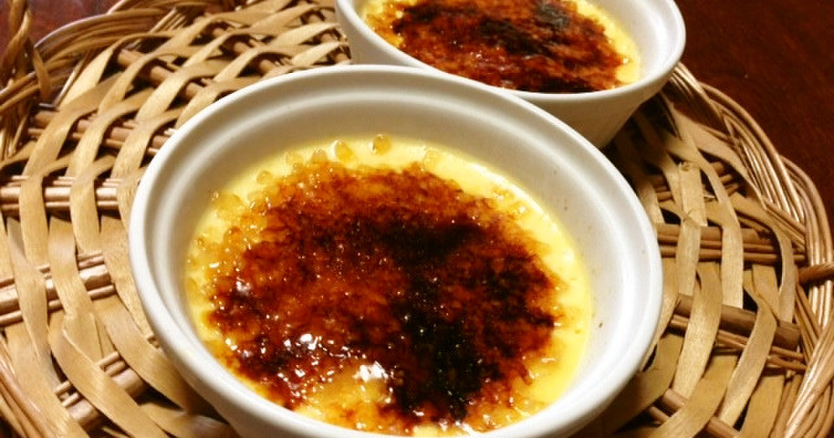 クレームブリュレケーキのレシピ