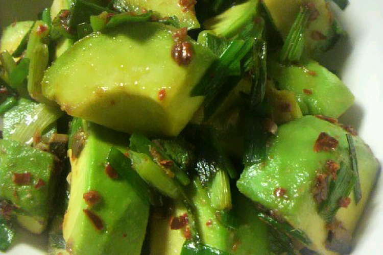 固いアボカドで オツマミ レシピ 作り方 By きいのこ クックパッド 簡単おいしいみんなのレシピが365万品