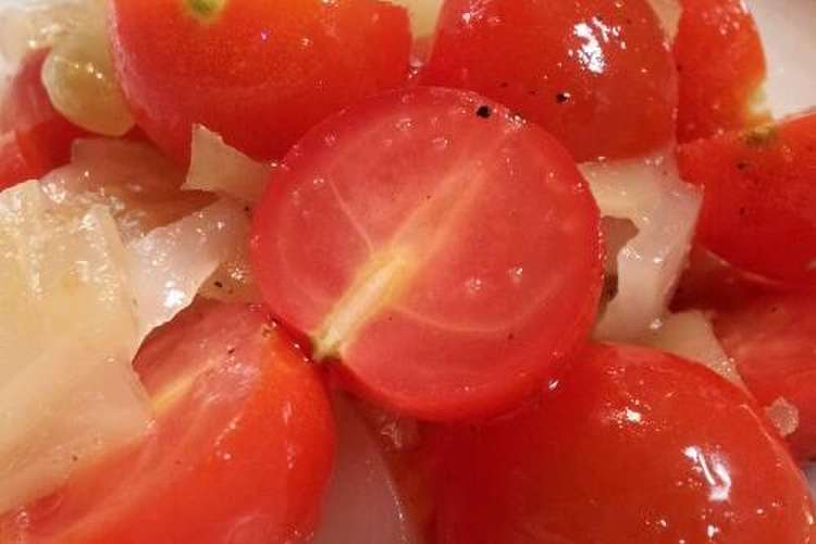 ミニトマトとザーサイのサラダ レシピ 作り方 By おさめ クックパッド