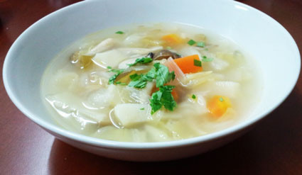 【簡単だけど超絶品】春野菜のスープの画像