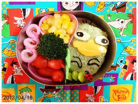 キャラ弁*かものはしペリー