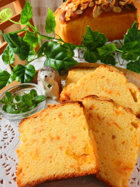 マーマレードで☆デコポンのパウンドケーキ