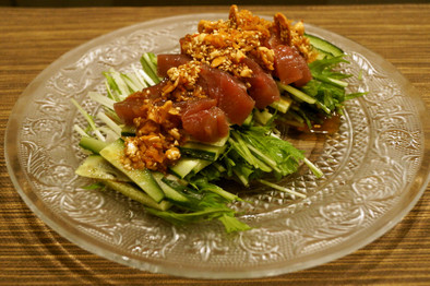 簡単！カツオの中華風サラダの写真