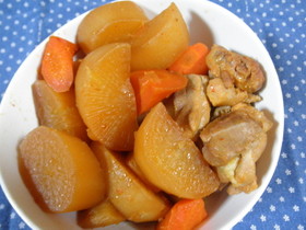 豆板醤で!大根の煮物