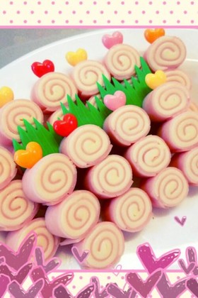 お弁当用☆くるくるハムチーズ