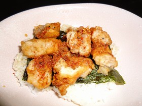 ピリ辛☆のりから丼