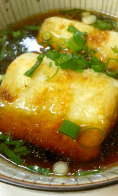 簡単☆めんつゆで揚げ出し豆腐