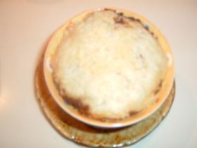 ポテトといんげんのミートソースグラタンの画像