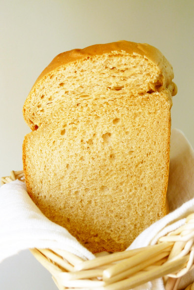 ＊塩麹黒糖ミルク食パン＊（HB早焼き）の写真
