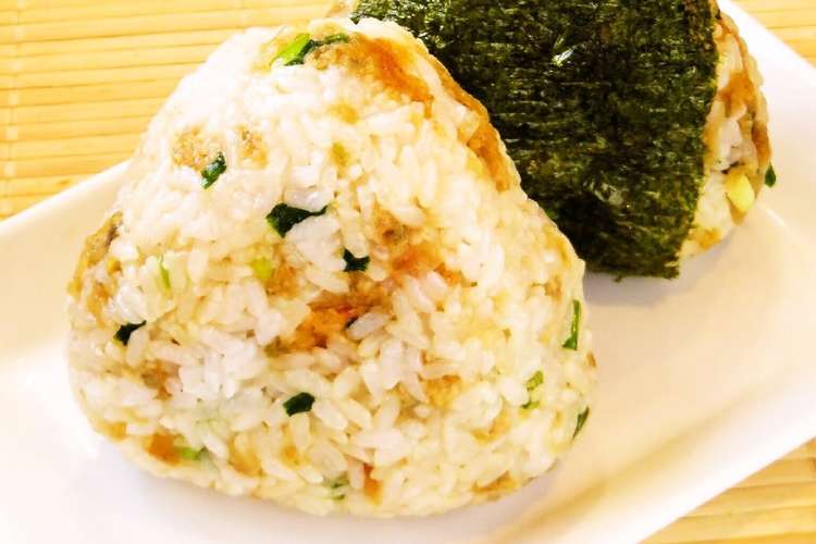 お弁当にも 簡単天むす天かすおにぎり レシピ 作り方 By Hirokoh クックパッド 簡単おいしいみんなのレシピが356万品
