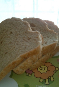米粉と全粒粉のパン