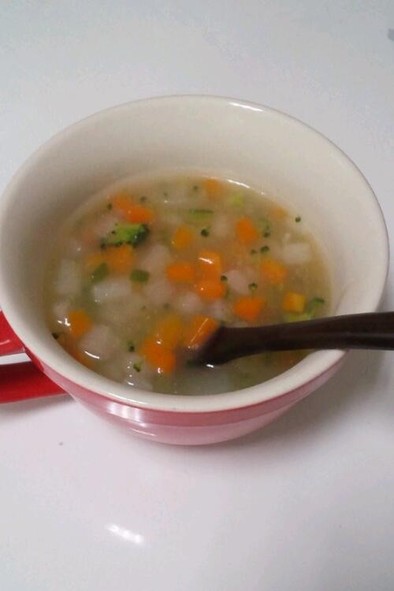 とろ～り野菜スープ☆おとな＆離乳食の写真