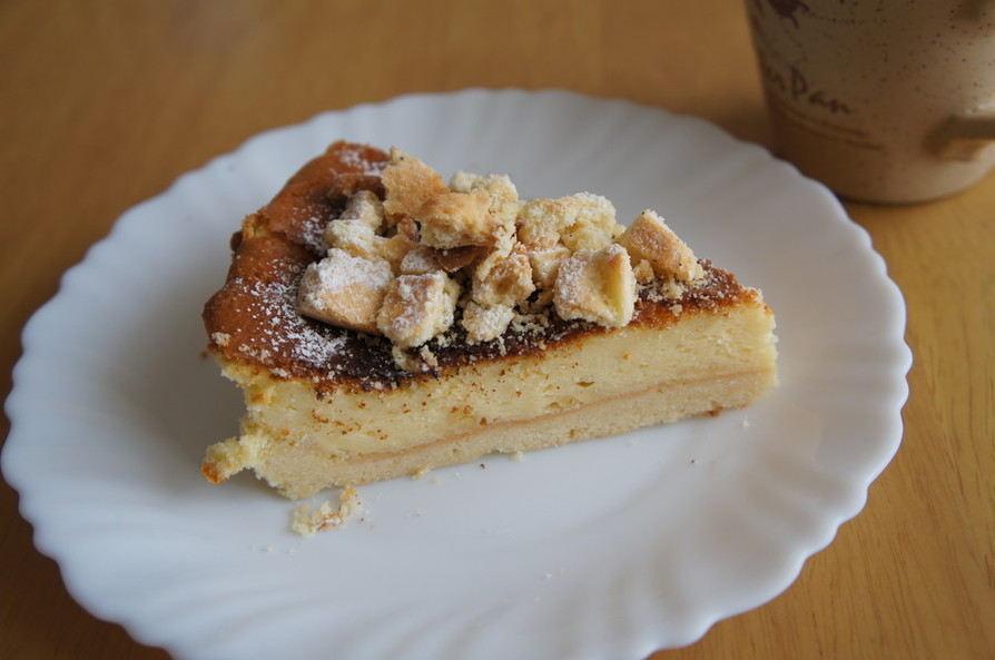 カフェ風クッキーチーズケーキの画像