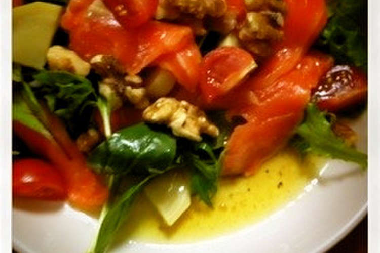 シェリービネガーの和風ドレッシング レシピ 作り方 By Columela クックパッド