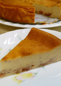 ストロベリーベークドチーズケーキ