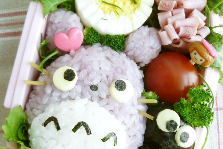 となりのトトロ 遠足簡単キャラ弁 レシピ 作り方 By Mayumi クックパッド 簡単おいしいみんなのレシピが352万品