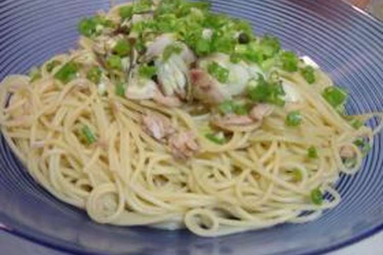 ゆでてあえるだけ の和風ツナパスタ レシピ 作り方 By いっしぃ クックパッド