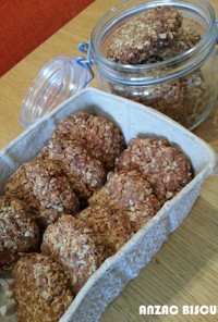 NZの伝統的なANZAC BISCUIT