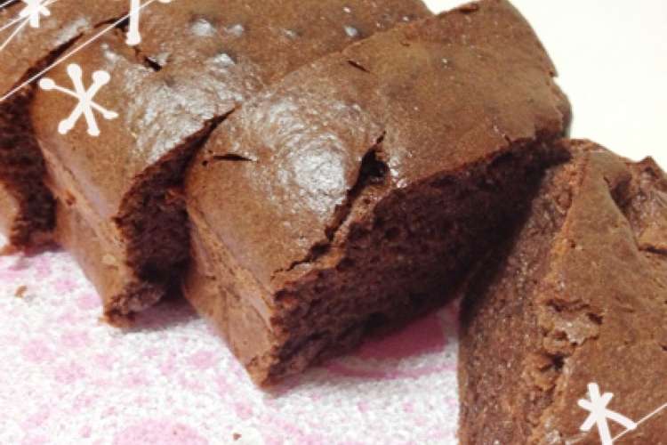 簡単濃厚まぜるだけ Hmでチョコケーキ レシピ 作り方 By Hitomi6917 クックパッド 簡単おいしいみんなのレシピが350万品