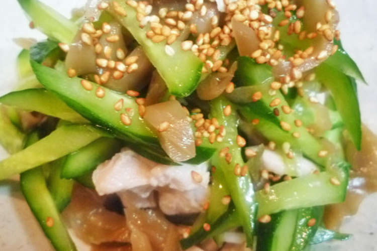 キュウリｄｅザーサイ鶏胸肉和え レシピ 作り方 By 超姉さん女房 クックパッド 簡単おいしいみんなのレシピが354万品