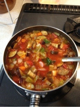 野菜たっぷりトマトスープ！の画像