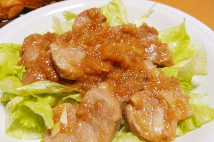 豚ロース肉のおろし玉ねぎ炒め レシピ 作り方 By Chiaki12 クックパッド 簡単おいしいみんなのレシピが350万品