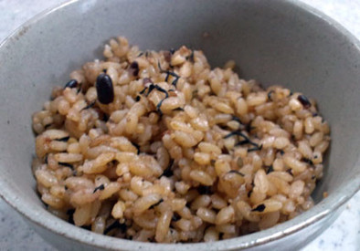 【簡単】発芽玄米雑穀酵素ごはん【美味】の写真