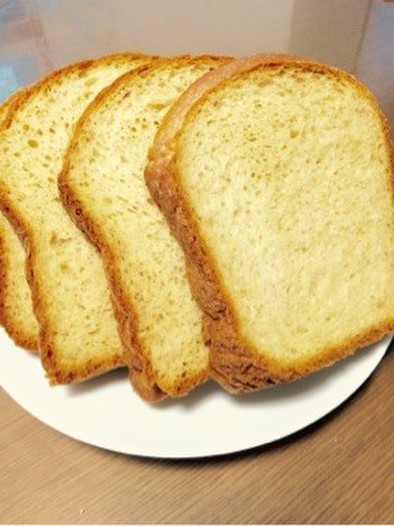 しっとりふわふわ♪きなこ食パンの写真