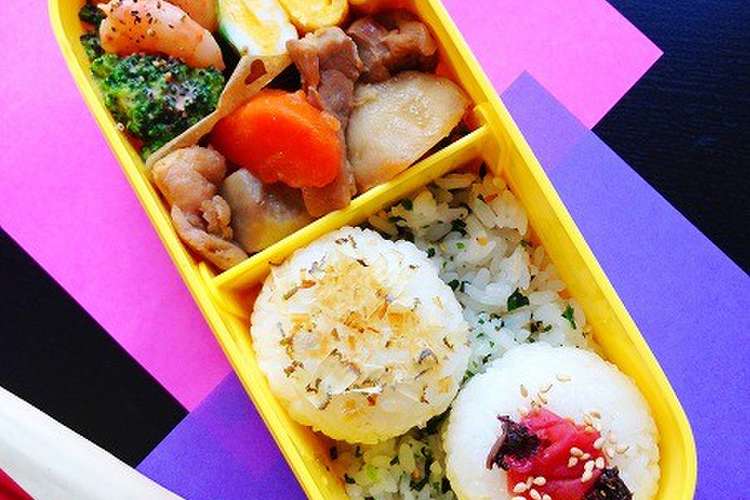 キレイなお弁当 おいしくお洒落な3色ご飯 レシピ 作り方 By Reyco1114 クックパッド