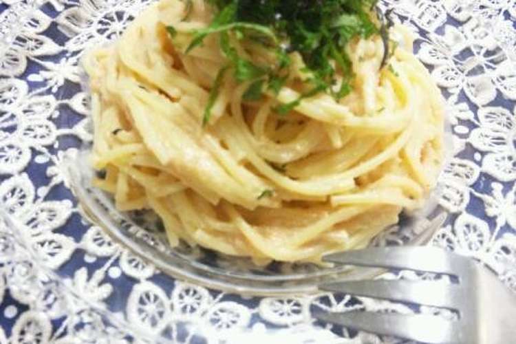 簡単 ランチに 明太子クリームパスタ レシピ 作り方 By ｋａｎａ ０８ クックパッド