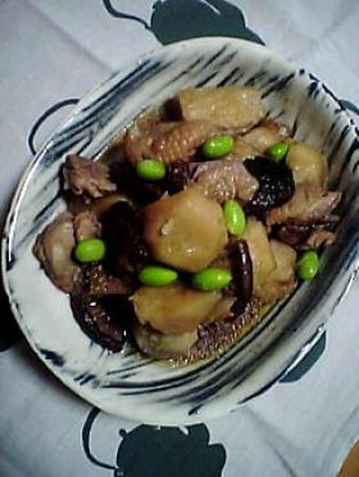 圧力鍋で里芋と鶏肉の煮物♪の写真