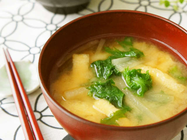 最高の 潤菜 味噌汁
