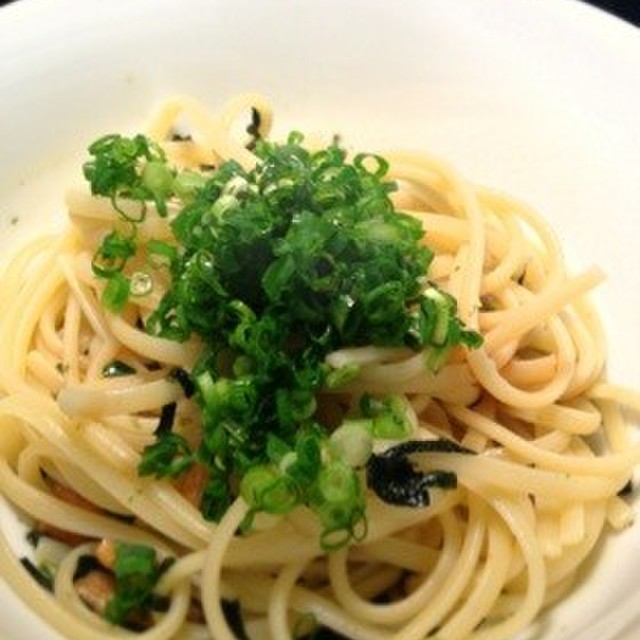簡単 お茶漬けパスタ 永谷園大勝利 レシピ 作り方 By ドンコーネリアス クックパッド 簡単おいしいみんなのレシピが350万品