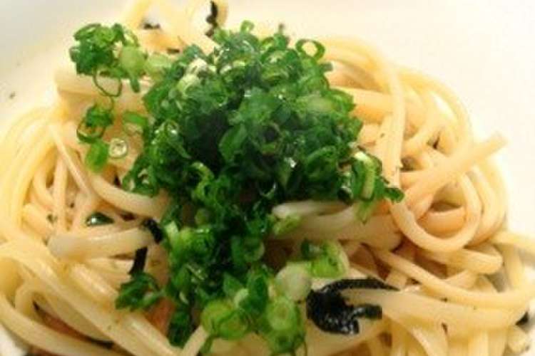 簡単 お茶漬けパスタ 永谷園大勝利 レシピ 作り方 By ドンコーネリアス クックパッド